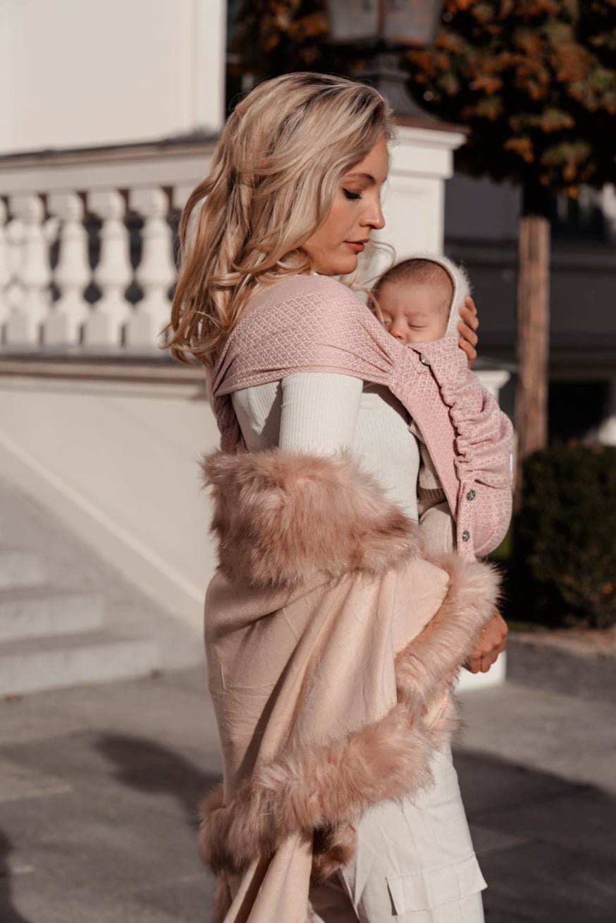 Переноска для ребенка ОбертываниеStar Heart2Heart Розовое - KOKADI