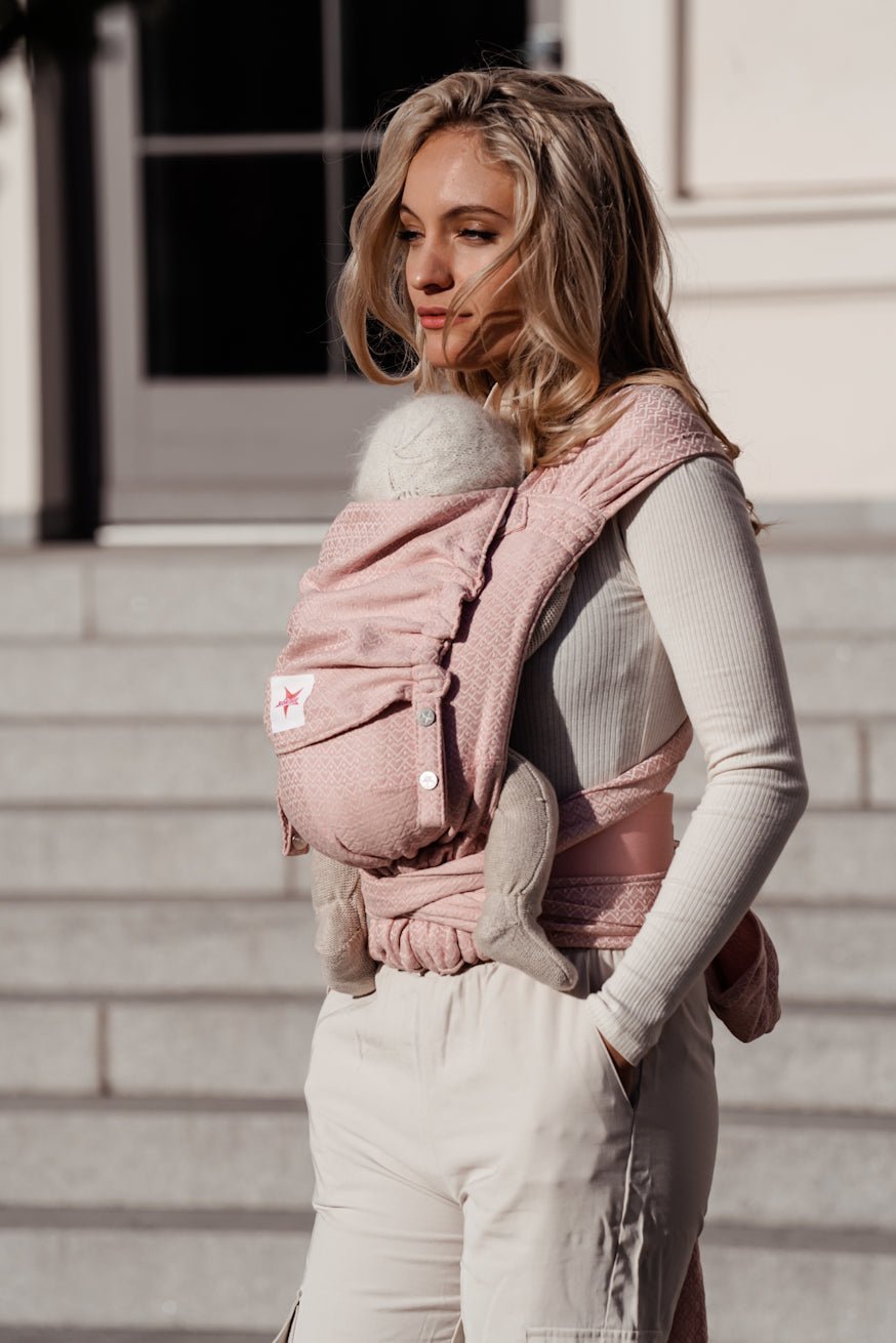 Переноска для ребенка ОбертываниеStar Heart2Heart Розовое - KOKADI