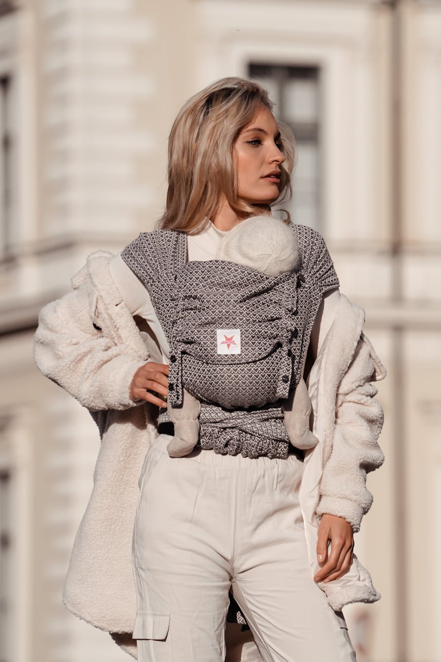 Переноска для ребенка ОберткаЗвездное Сердце2Камень Сердца - KOKADI