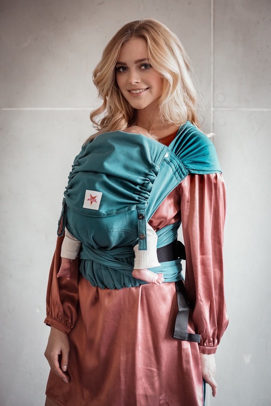 KOKADI Переноска для ребенка WrapStar Просто Лагуна