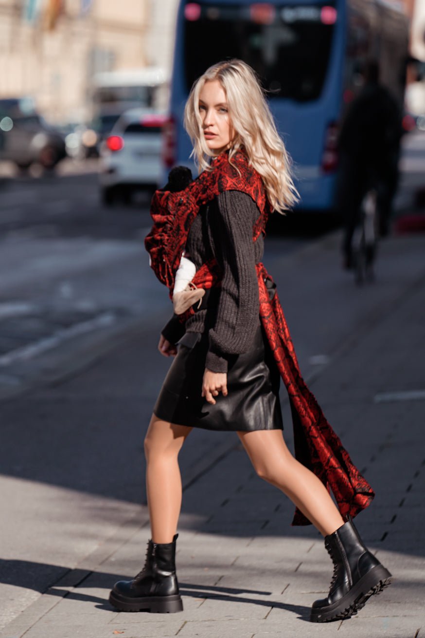 Переноска для ребенка WrapStar Змея Валентино - KOKADI