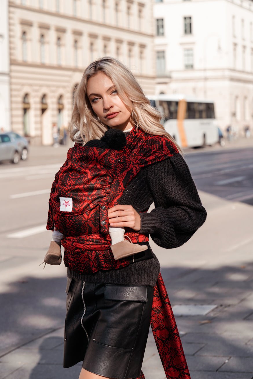 Переноска для ребенка WrapStar Змея Валентино - KOKADI