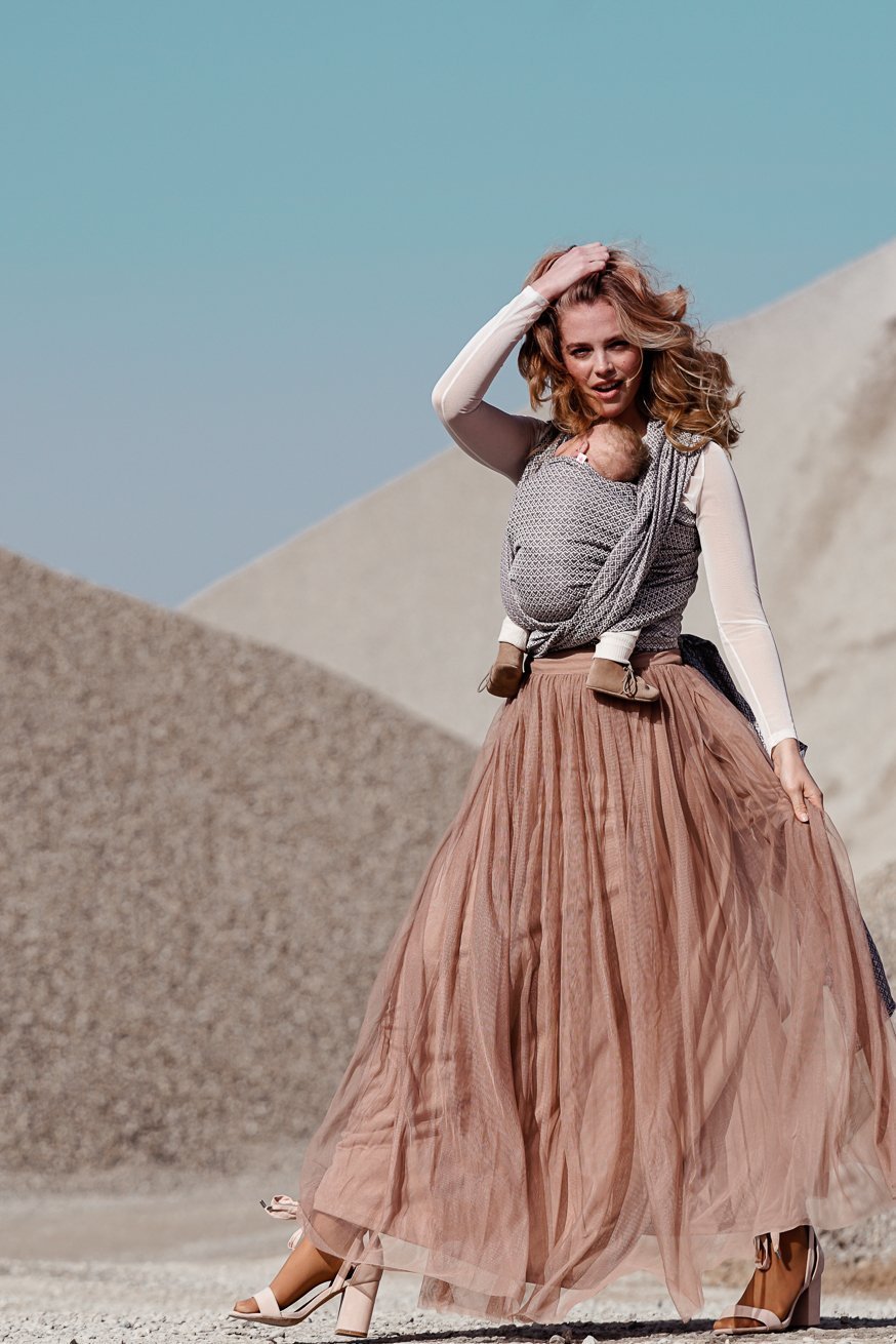 детский слинг Сердце2Сердечный камень - KOKADI